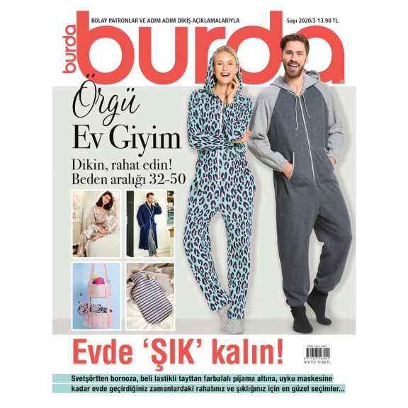 BURDA EV GİYİM ÖZEL SERİ 2020/03