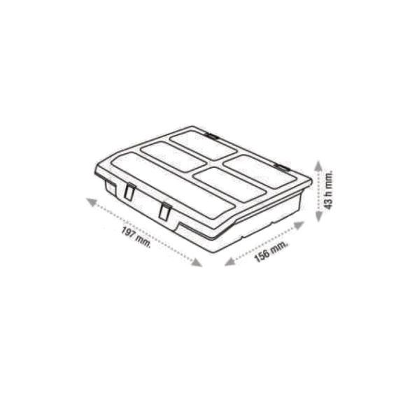 CARBON ORGANİZER KUTU 8