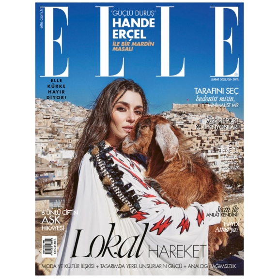 ELLE DERGİSİ - HANDE ERÇEL