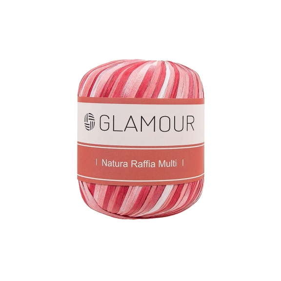 GLAMOUR NATURA MULTİ RAFFİA İP - 1050