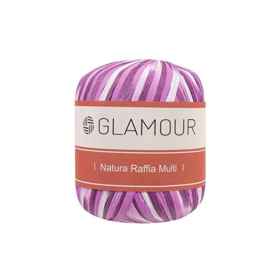 GLAMOUR NATURA MULTİ RAFFİA İP - 1060