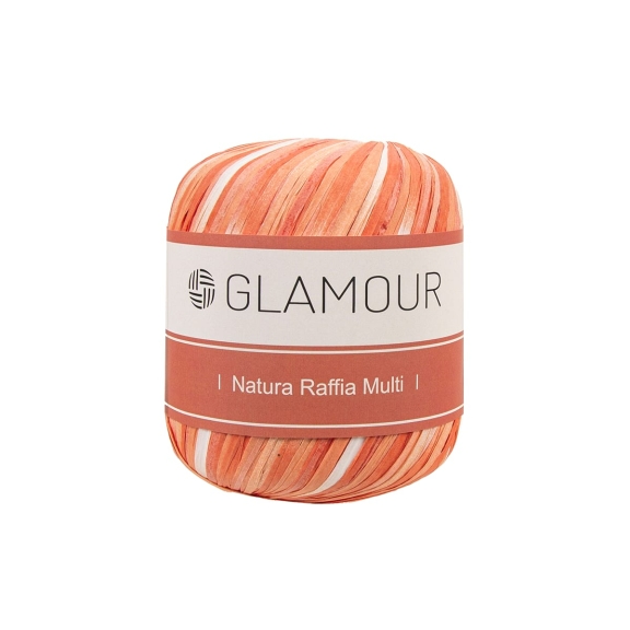 GLAMOUR NATURA MULTİ RAFFİA İP - 1070