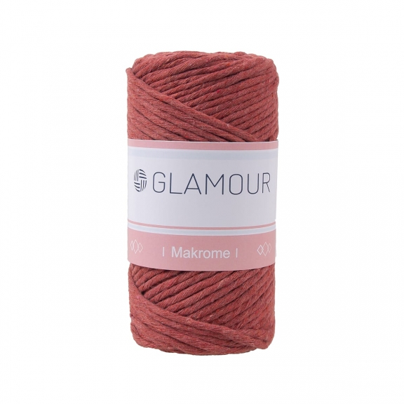 GLAMOUR TARANABİLİR MAKROME 3 MM - 250 GR - KİREMİT