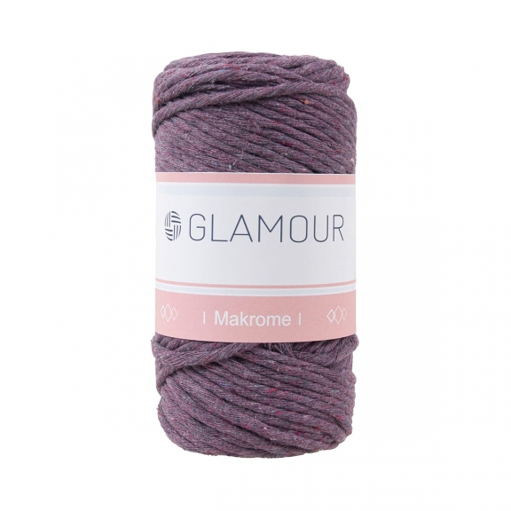 GLAMOUR TARANABİLİR MAKROME 3 MM - 250 GR - MOR