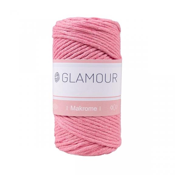 GLAMOUR TARANABİLİR MAKROME 3 MM - 250 GR - PEMBE