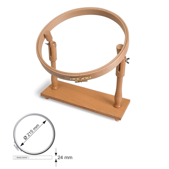 Masa Üstü Sehpalı Kasnak 21,5 Cm