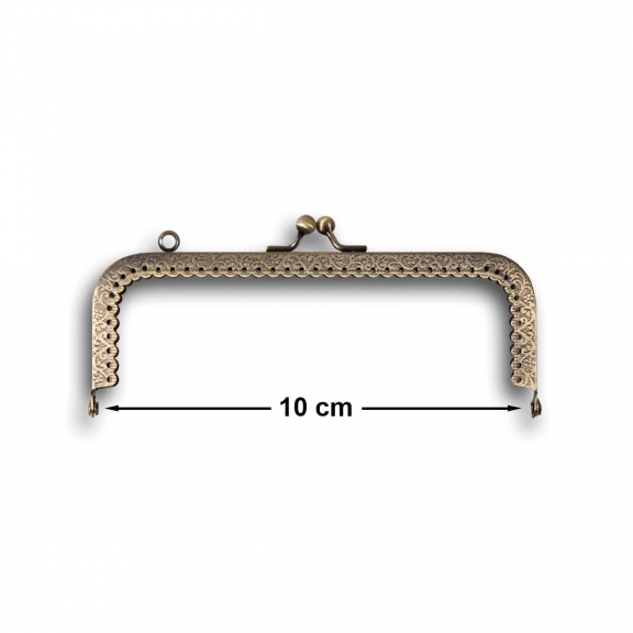 VİNTAGE METAL ÇANTA SAPI BAKIR 10 CM - 1111